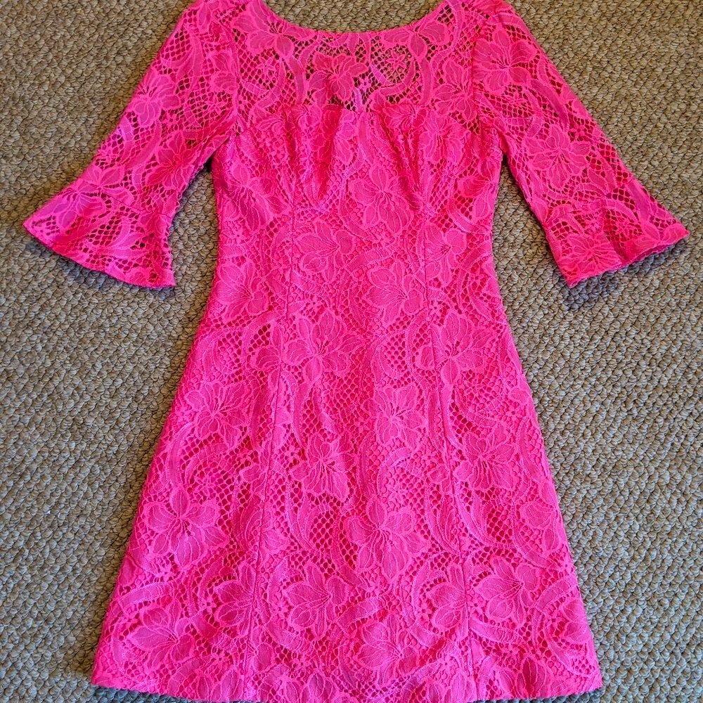 Lilly Pulitzer Allyson Lace Dress Size 0